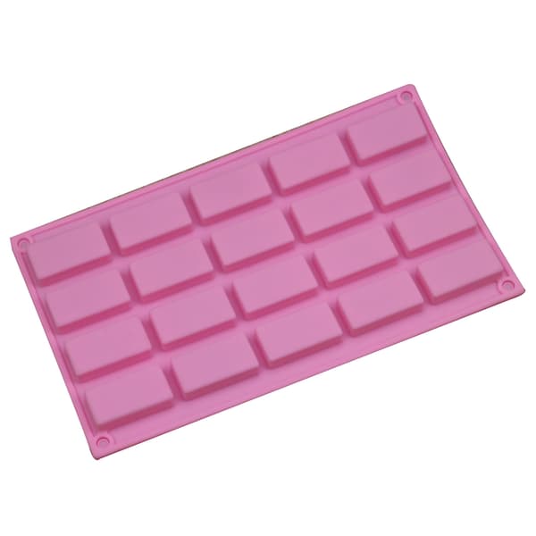 Chokoladeforme Mousseforme Buddingforme Rektangelforme Silikonemateriale DIY Bagegadgets Gaver til bageelskere