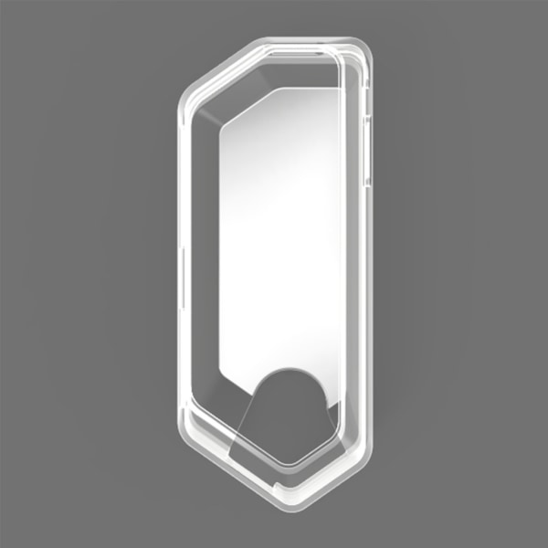 Fulltäckande TPU- case Dammtätt cover för Flipper 0 Smutssäkra skydd null - Transparent white