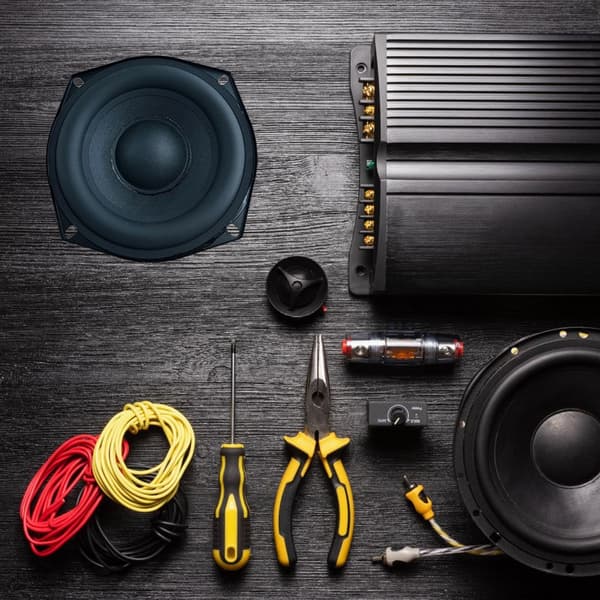 5.25Tommer 4Ohm 30W Bashøjttaler Stereo Bashøjttaler Rund Form