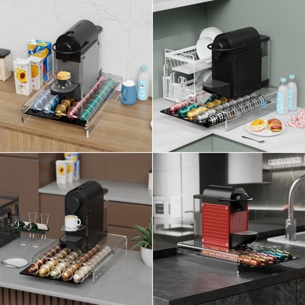 Kaffekapseldispenser i moderne stil med 40 rum