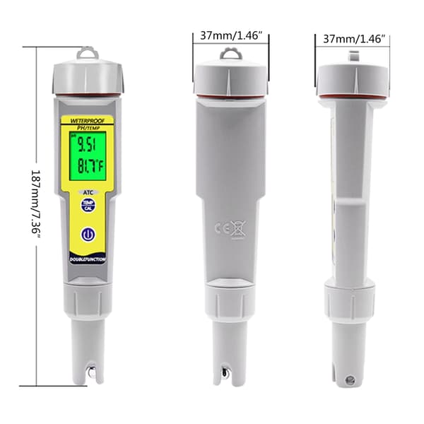 Mat pH-tester pH-måler Automatisk temperaturkompensasjon egnet for hjemmelagde sauser
