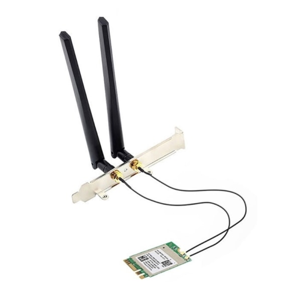 QCNFA344A 867Mbps 802.11AC Bluetooth-kompatibelt 4.1 WLAN trådlöst WiFi-kort null - C