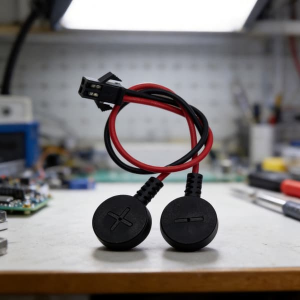 Universal 3.7V batteriopladningskabel med sikker magnetisk forbindelse til batteri