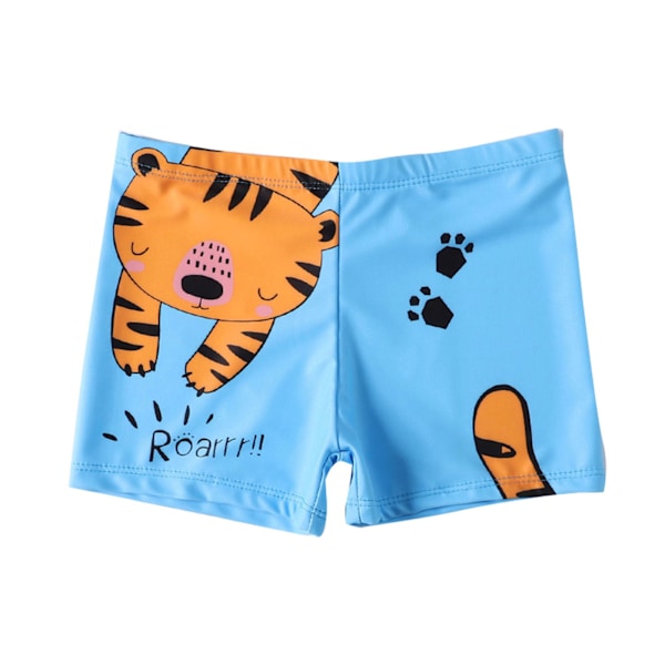 3-14 år Strandshorts Pojkar Barn Badkläder Badbyxor Tryckt Little Tiger M