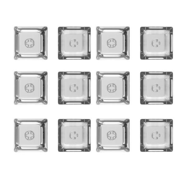 1U Transparent XDA Keycaps för Gamng Mechanical Keyboard 1U 1.4mm Tjocklek Förbättrar dina skrivupplevelser 8-1000PCS