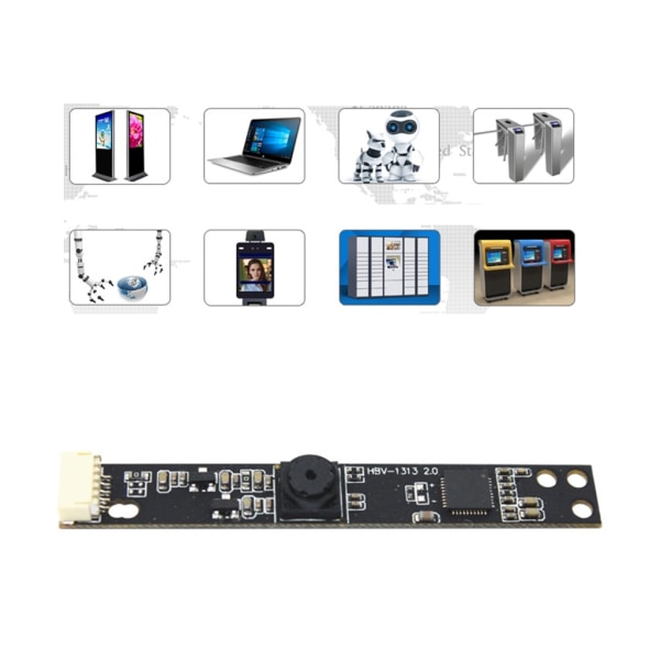 2MP 60° 120° Fixed Focus Lens Monitoring Module OV2659 1600x1200 Plug and Use null - B