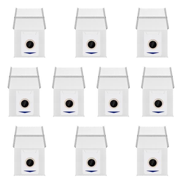 10-pack dammsugarpåsar tygdammpåsar