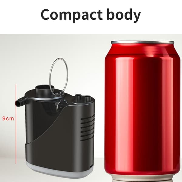 Elektriske luftpumper 2000mAh til hurtig oppustning Ideel til camping og vandreture