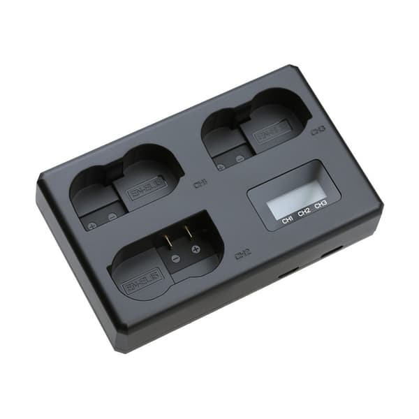 EL15 3-bås opladningsdock med LCD-statusdisplay og USB-indgang