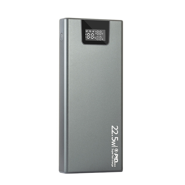 DIY Power Bank Bokser 8x18650 Batteri Hurtigere Oplader Ydre Taske Legeringsskaller 22,5 W Oplader Taske (Batteri ikke inkluderet)