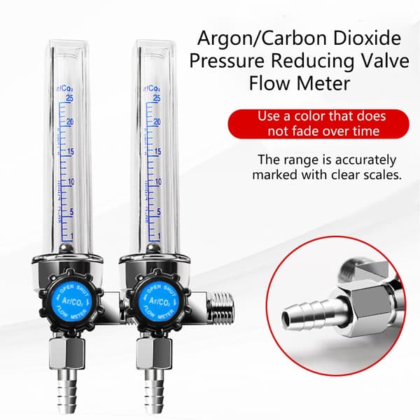 CO2 Argon Gasreguleringsventiler Argon CO2 Regulator Flowmåler til svejsebrug