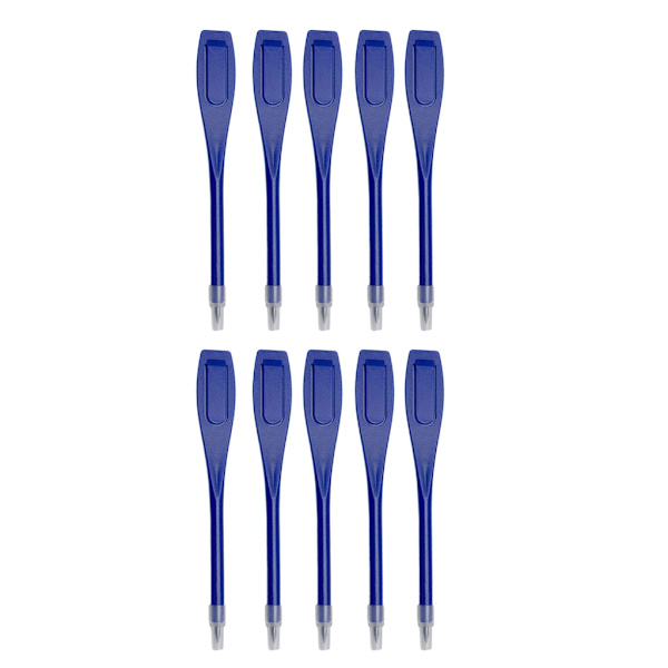 10x Creative Golfs blyanter med dæksel 2B Golf Scoring Pencils Golftilbehør Blue