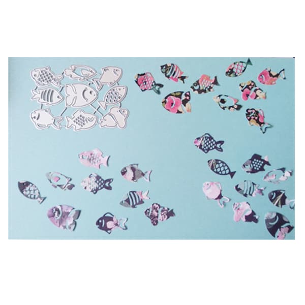 Metall Die-Cuts Laging Embossing Scrapbooking Holdbare Stensiler Ferie