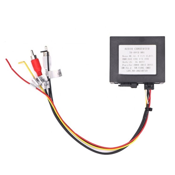 Bilstereoradio digital dataoptisk fiberdekoder Most Box-forsterkeradapter for W164 W251 W220 W219 W171 997 911 718