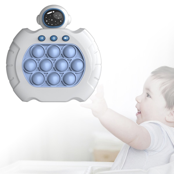 Sensory Bubble Push Game Handhållen stress relief med upplysta snabbpressbubblafunktioner för barn och vuxna null - A