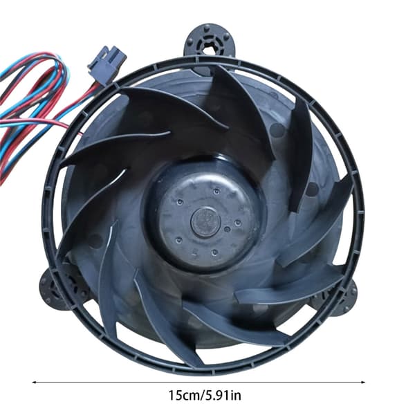 Premium ABS fryser køleventilator 12V 0.22A for bedre luftbevægelse