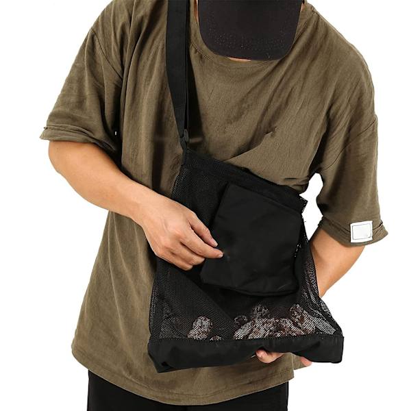 Svampejagt Netpose Høst Svampekurv Samlepose Mesh Pouch