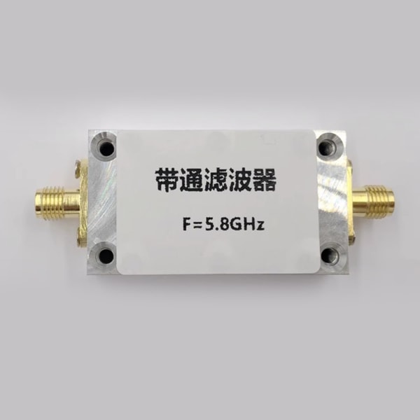 Anti-interferensfilter 5,8 GHz bandpassfilter utrustad med hålrumsskärm