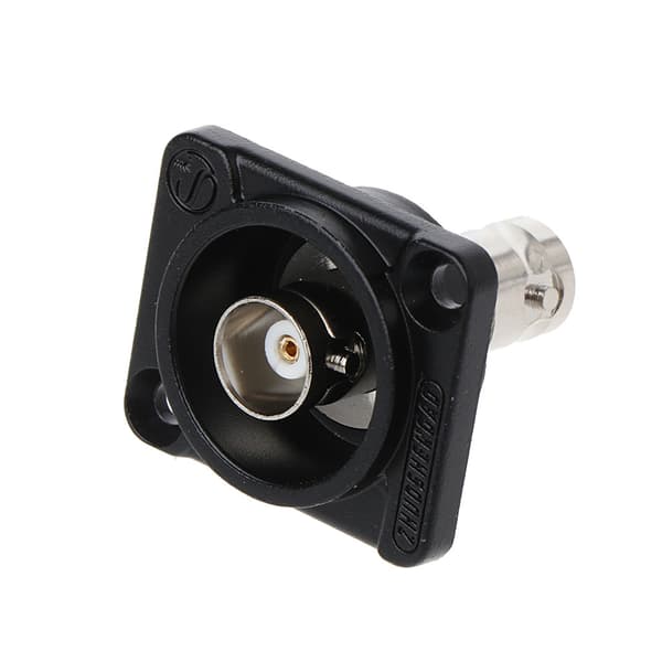D-type dobbel BNC-pluggkontakt Chassis Panelmontert Adapter o Overvåking Pa