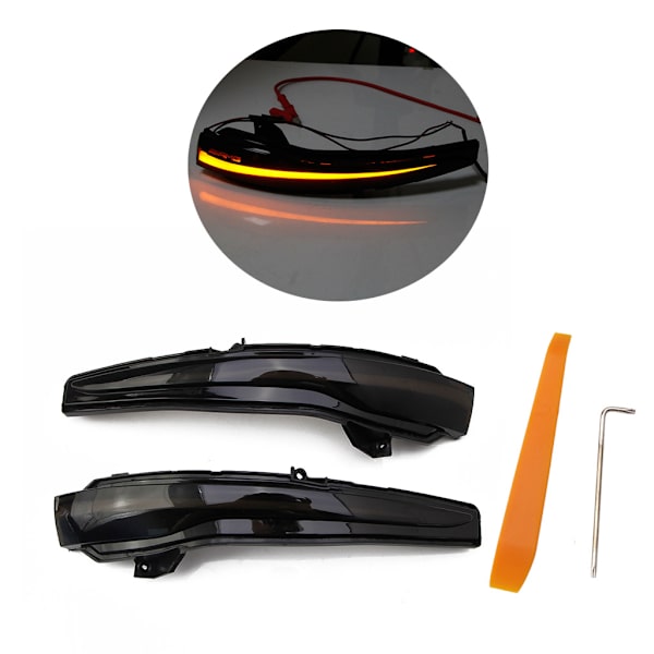 Flödesvatten Bakre dynamisk sekventiell spegel Flödande LED Blinkers för Benz-C253 X253 W205 S205 C205 A205 W213