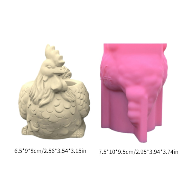 Sarjakuva silikoni mold Betoni molds Kukon muotoinen mold