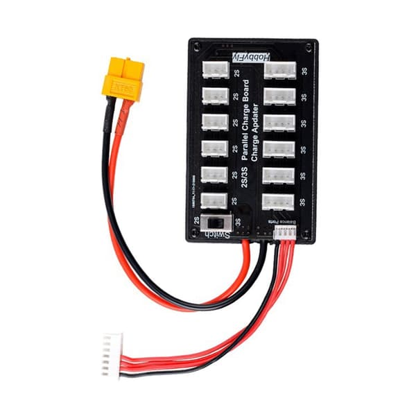 Batterilader 2S 3S 7.4V 11.1V Sikker Ladingsløsning Parallellading
