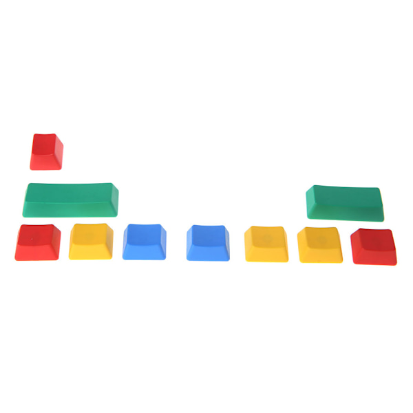 Tastaturdeler keycap Cherry OEM Profile PBT RGBY for Key Caps Color Matching Dye-Sublimation keycaps for de fleste tastaturer