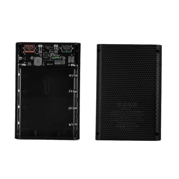 5W 10W 22,5W trådlös laddningsbox Löstagbar QC3.0 LCD-skärm gör det själv 4x21700 batteri för case Power Bank för skalbyte