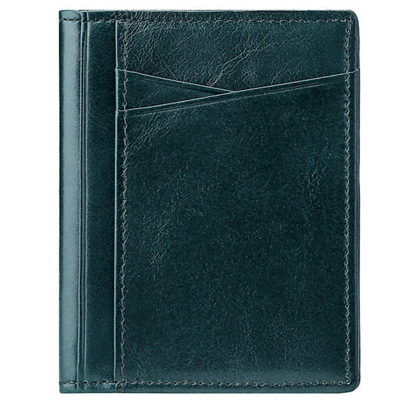 RFIDBlocking Pankkiluottokorttikotelo Bifold Pocket Lompakko Multi-Slot Lompakko Black