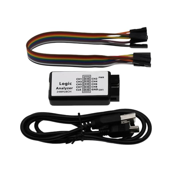 USB-logikanalysator i fickformat med 8 kanaler för utveckling av inbyggda system