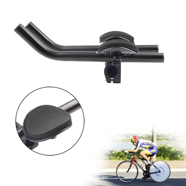Sykkel Aluminiumlegering Rest TT Styre Avslappende Styreforlenger for MTB Terrengsykkel Langdistansesykling