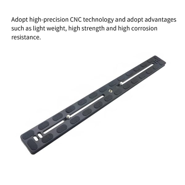 Højpræcis Quick Release Plade 400mm Dobbelt Svalehaleglideskinnedesign