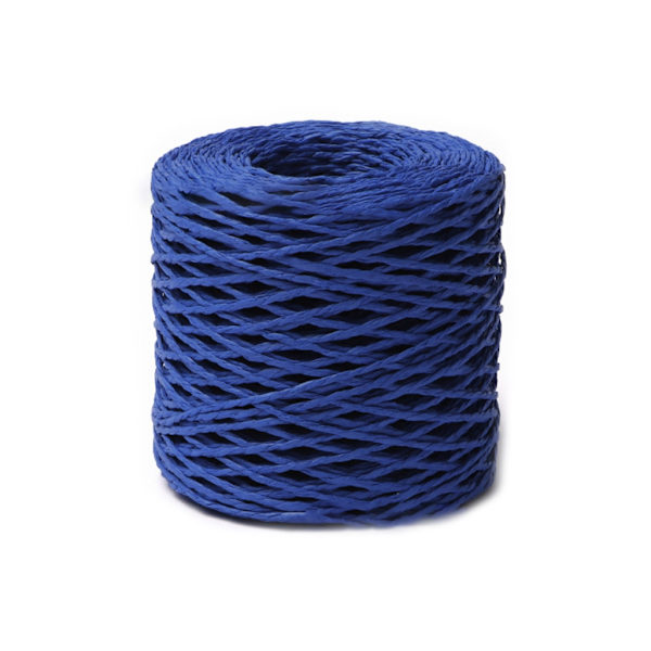 Multifunktionellt Raffia-garn Bomull Raffia Halmgarn Total längd 150m Färgglad tråd DIY Stickning Virkningsmaterial