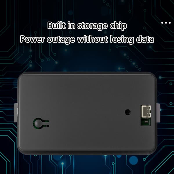 Digitalt batterimåler Bred kompatibilitet 8 til 100V Enkel to-ledningsforbindelse