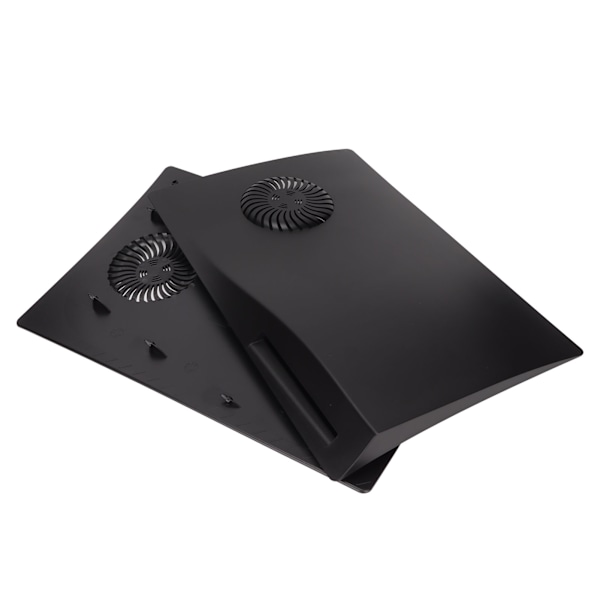 Faceplater for PS5 - Støv- og ripebestandig erstatningsdeksel med varmesprederport for PS5-versjon med disk