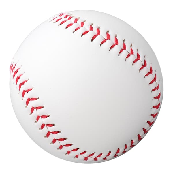Standard 9 tommer håndlavede basebolde Gummi indre blød baseball 7,2 cm softball træningsbold