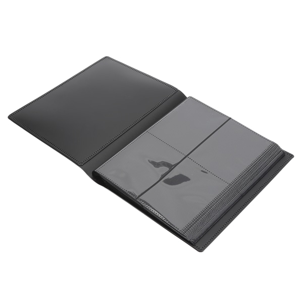 Black Strap Card Album - 160 kortin kapasiteetti, 4 taskua, 20 sivua