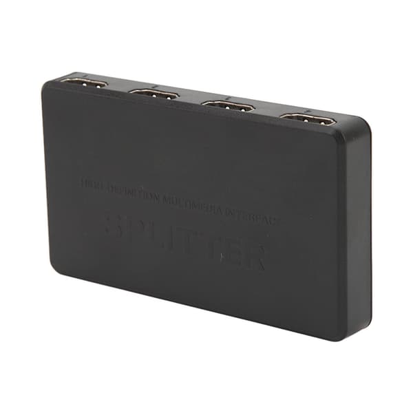 Video Splitter 1 Ind 4 Ud 4K 1080P Understøttet Plug and Play Anti-Interference HD Splitter til Desktop Computer