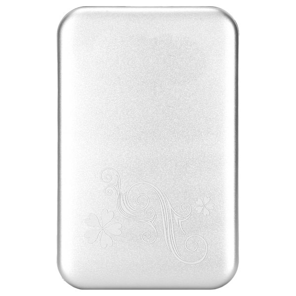Harddisk-kabinet 2,5 tommer USB3.0 Support 3TB 5 Gbps Transmission Aluminium Alloy Plug and Play HDD Kabinet Sølv