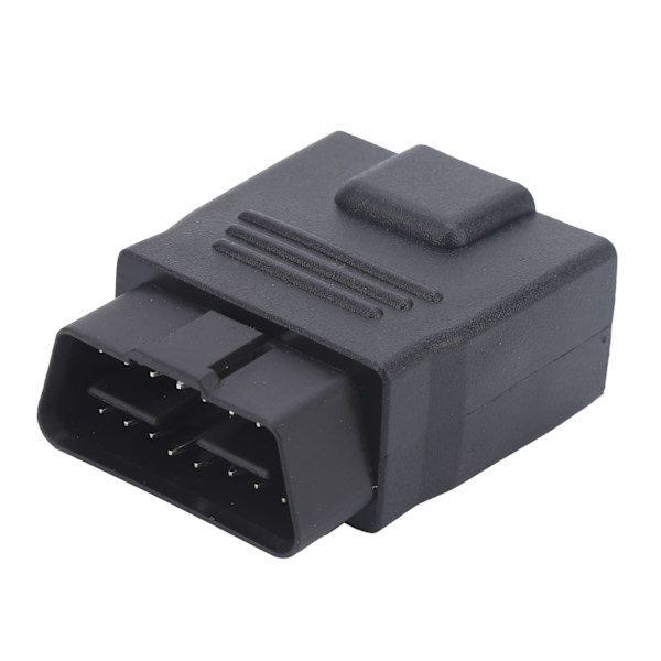 16-pins OBD2-kontakt Adapter Hunn til Hunn ABS Plast Kodeleser Feilsøking OBD-kontakt