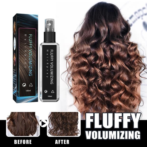 Fluffig Volymgivande Hårspray 100ml Pump Extra Volym Icke-fet Icke-klibbig Långvarig Hårstyling 0.2