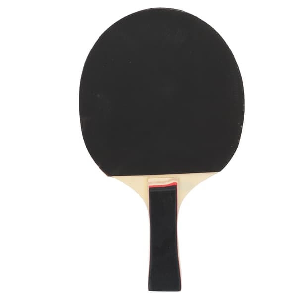 REGAIL A508 Pingisracket Set med Bollar, Handshake Racket för Hemunderhållning, Svart