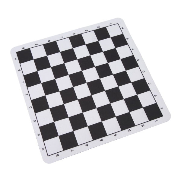 Bärbart schackbräde i PU-läder - tåligt och tvättbart - 24x23,6 cm