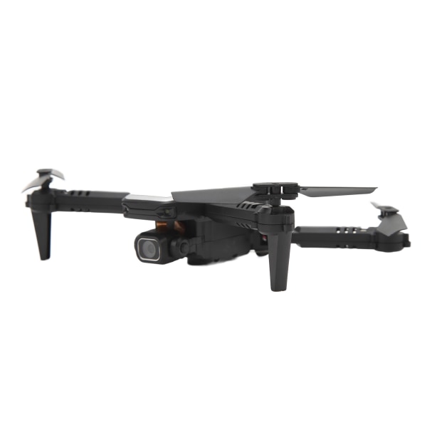 4K HD -taitettava RC-droni kaukosäätimellä – täydellinen ilmakuvaukseen, 4-akselinen, musta, yksi kamera