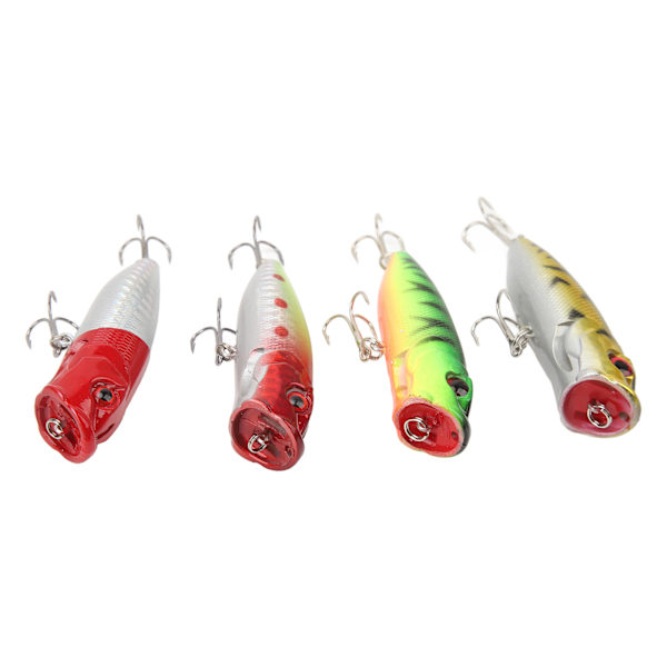 Realistiska 3D Eyes Hard Fishing Lures - Set med 4