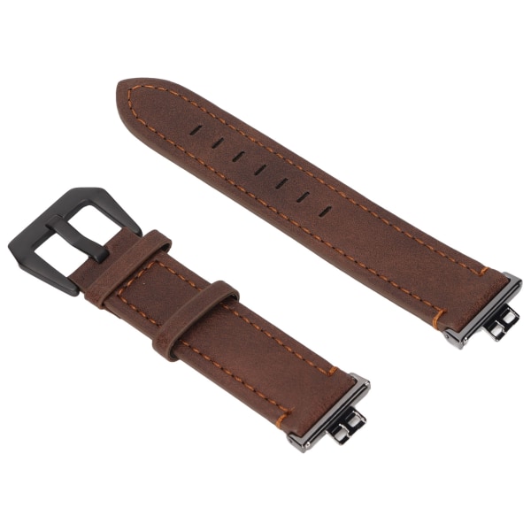 Smartwatch båndrem Vintage læderarmbåndsur med spændeskruetrækker til HUAWEI Watch FITCoffee