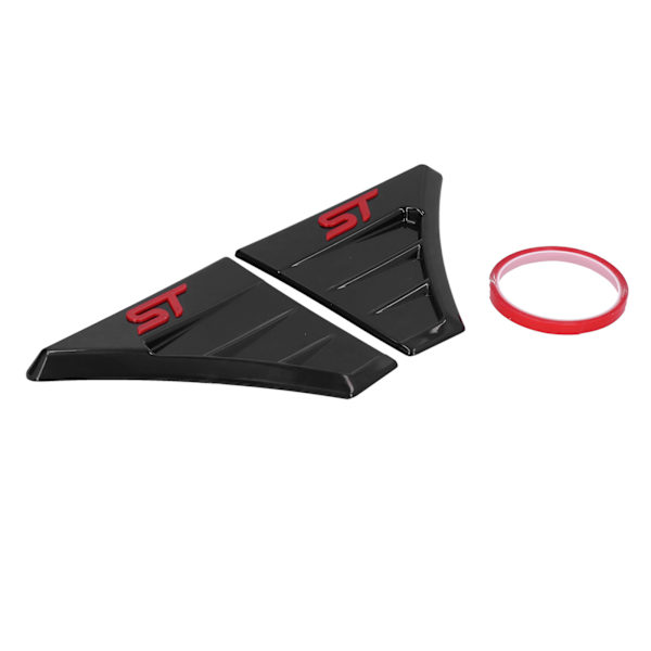 Fender Sidokjolslock Trim för ST RS-stil Modifieringstillbehör till Ford Focus MK2 - Röd