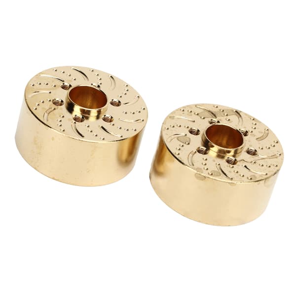 2 stk Messing Hjulvægte 1,9 2,2 tommer RC Crawler Bil Hex Nav Adapter Model Opgraderingsdele 22mm