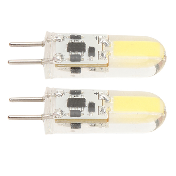 Silikon LED-lampe GY6.35 COB 1505 3W 12V 300LM - 2 stk.