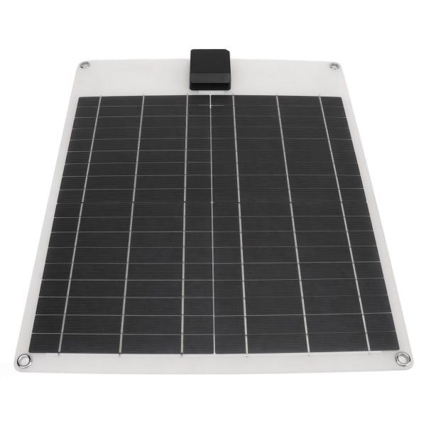 Aurinkopaneelilaturisarja autoon, veneeseen, perävaunuun ja asuntovaunuun - 20W monokristallinen kaksoislähtövirran generaattoripaneeli (5V/12V) - Valkoinen